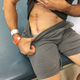 Bourdais’ big scar from the surgery, taken shortly after he was released from the hospital. Photo credit: Jenna Fryer/AP Images
